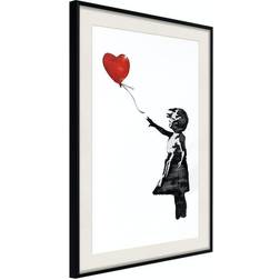 Arkiio Affisch Banksy: Girl with Balloon [Poster] 40x60 Poster